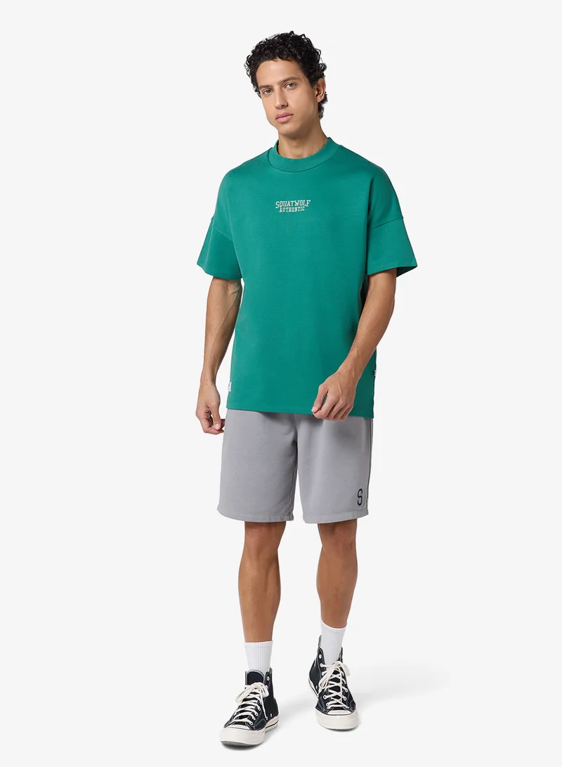 SQUATWOLF Oversized Word Up Cotton Tee